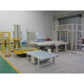 Fully automatic online pallet stretch film wrapping machine